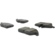 Purchase Top-Quality CENTRIC PARTS - 102.13080 - Front Disc Brake Pad Set pa4