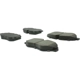 Purchase Top-Quality Front Semi Metallic Pads by CENTRIC PARTS - 102.13160 pa7