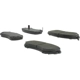 Purchase Top-Quality Front Semi Metallic Pads by CENTRIC PARTS - 102.13310 pa1