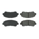 Purchase Top-Quality Front Semi Metallic Pads by CENTRIC PARTS - 102.13380 pa1