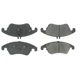 Purchase Top-Quality Front Semi Metallic Pads by CENTRIC PARTS - 102.13420 pa3
