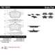 Purchase Top-Quality Front Semi Metallic Pads by CENTRIC PARTS - 102.13610 pa4