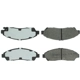 Purchase Top-Quality Front Semi Metallic Pads by CENTRIC PARTS - 102.13780 pa5