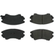 Purchase Top-Quality Front Semi Metallic Pads by CENTRIC PARTS - 102.14040 pa1