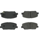 Purchase Top-Quality Front Semi Metallic Pads by CENTRIC PARTS - 102.14130 pa3