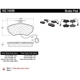 Purchase Top-Quality Front Semi Metallic Pads by CENTRIC PARTS - 102.14590 pa1