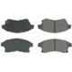 Purchase Top-Quality Front Semi Metallic Pads by CENTRIC PARTS - 102.15220 pa7