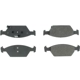 Purchase Top-Quality Front Semi Metallic Pads by CENTRIC PARTS - 102.15530 pa4