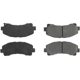 Purchase Top-Quality Front Semi Metallic Pads by CENTRIC PARTS - 102.16770 pa1
