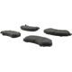 Purchase Top-Quality Front Semi Metallic Pads by CENTRIC PARTS - 102.16770 pa2