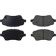 Purchase Top-Quality Front Semi Metallic Pads by CENTRIC PARTS - 102.17300 pa4