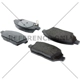 Purchase Top-Quality Front Semi Metallic Pads by CENTRIC PARTS - 102.20240 pa3