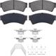 Purchase Top-Quality DURAGO - BP1164MS - Disc Brake Pad Set pa2