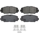 Purchase Top-Quality Front Semi Metallic Pads by DURAGO - BP1210MS pa3