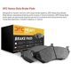 Purchase Top-Quality Front Semi Metallic Pads by DYNAMIC FRICTION COMPANY - 1214-0821-00 pa8