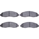 Purchase Top-Quality Front Semi Metallic Pads by DYNAMIC FRICTION COMPANY - 1214-0962-00 pa4
