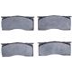 Purchase Top-Quality Front Semi Metallic Pads by DYNAMIC FRICTION COMPANY - 1551-0011-00 pa8