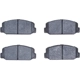 Purchase Top-Quality Front Semi Metallic Pads by DYNAMIC FRICTION COMPANY - 1551-0178-00 pa8