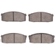 Purchase Top-Quality DYNAMIC FRICTION COMPANY - 1551-0274-00 - Front Semi Metallic Pads pa1