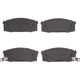 Purchase Top-Quality DYNAMIC FRICTION COMPANY - 1551-0274-00 - Front Semi Metallic Pads pa2