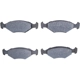 Purchase Top-Quality DYNAMIC FRICTION COMPANY - 1551-0350-00 - Disc Brake Pads pa1