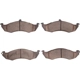 Purchase Top-Quality DYNAMIC FRICTION COMPANY - 1551-0417-00 - Front Semi Metallic Pads pa2