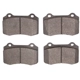 Purchase Top-Quality DYNAMIC FRICTION COMPANY - 1551-0592-00 - Disc Brake Pads pa1