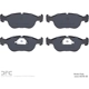 Purchase Top-Quality DYNAMIC FRICTION COMPANY - 1551-0618-00 - Front Semi Metallic Pads pa1