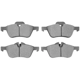 Purchase Top-Quality DYNAMIC FRICTION COMPANY - 1551-0939-00 - Front Disc Brake Pads pa1