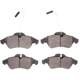 Purchase Top-Quality DYNAMIC FRICTION COMPANY - 1551-0950-00 - Front Disc Brake Pads pa1