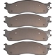 Purchase Top-Quality Front Semi Metallic Pads by DYNAMIC FRICTION COMPANY - 1551-0965-00 pa15