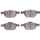 Purchase Top-Quality DYNAMIC FRICTION COMPANY - 1551-0970-00 - Front Disc Brake Pads pa1