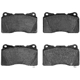 Purchase Top-Quality DYNAMIC FRICTION COMPANY - 1551-1001-00 - Front Disc Brake Pads pa1
