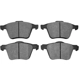 Purchase Top-Quality DYNAMIC FRICTION COMPANY - 1551-1003-00 - Front Disc Brake Pads pa1