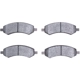 Purchase Top-Quality Front Semi Metallic Pads by DYNAMIC FRICTION COMPANY - 1551-1084-00 pa8