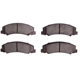 Purchase Top-Quality DYNAMIC FRICTION COMPANY - 1551-1159-00 - Front Disc Brake Pads pa1