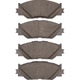 Purchase Top-Quality DYNAMIC FRICTION COMPANY - 1551-1178-00 - Disc Brake Pads pa4
