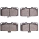 Purchase Top-Quality DYNAMIC FRICTION COMPANY - 1551-1182-00 - Disc Brake Pads pa1