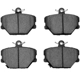 Purchase Top-Quality DYNAMIC FRICTION COMPANY - 1551-1252-00 - Front Disc Brake Pads pa1