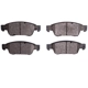 Purchase Top-Quality DYNAMIC FRICTION COMPANY - 1551-1287-00 - Front Disc Brake Pads pa1