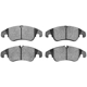 Purchase Top-Quality DYNAMIC FRICTION COMPANY - 1551-1322-10 - Front Disc Brake Pads pa1