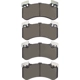 Purchase Top-Quality DYNAMIC FRICTION COMPANY - 1551-1575-00 - Disc Brake Pads pa4
