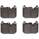 Purchase Top-Quality DYNAMIC FRICTION COMPANY - 1551-1609-20 - Disc Brake Pads pa1