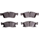 Purchase Top-Quality DYNAMIC FRICTION COMPANY - 1551-1904-00 - Disc Brake Pads pa1