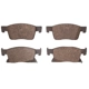 Purchase Top-Quality DYNAMIC FRICTION COMPANY - 1551-2127-00 - Front Disc Brake Pads pa1