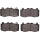 Purchase Top-Quality DYNAMIC FRICTION COMPANY - 1551-2152-00 - Front Disc Brake Pads pa1