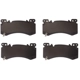 Purchase Top-Quality DYNAMIC FRICTION COMPANY - 1551-2407-00 - Front Disc Brake Pads pa2