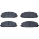 Purchase Top-Quality DYNAMIC FRICTION COMPANY - 1551-2429-00 - Disc Brake Pads pa1