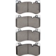 Purchase Top-Quality DYNAMIC FRICTION COMPANY - 1551-2478-00 - Front Disc Brake Pads pa4
