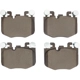 Purchase Top-Quality DYNAMIC FRICTION COMPANY - 1551-2480-00 - Front Disc Brake Pads pa1